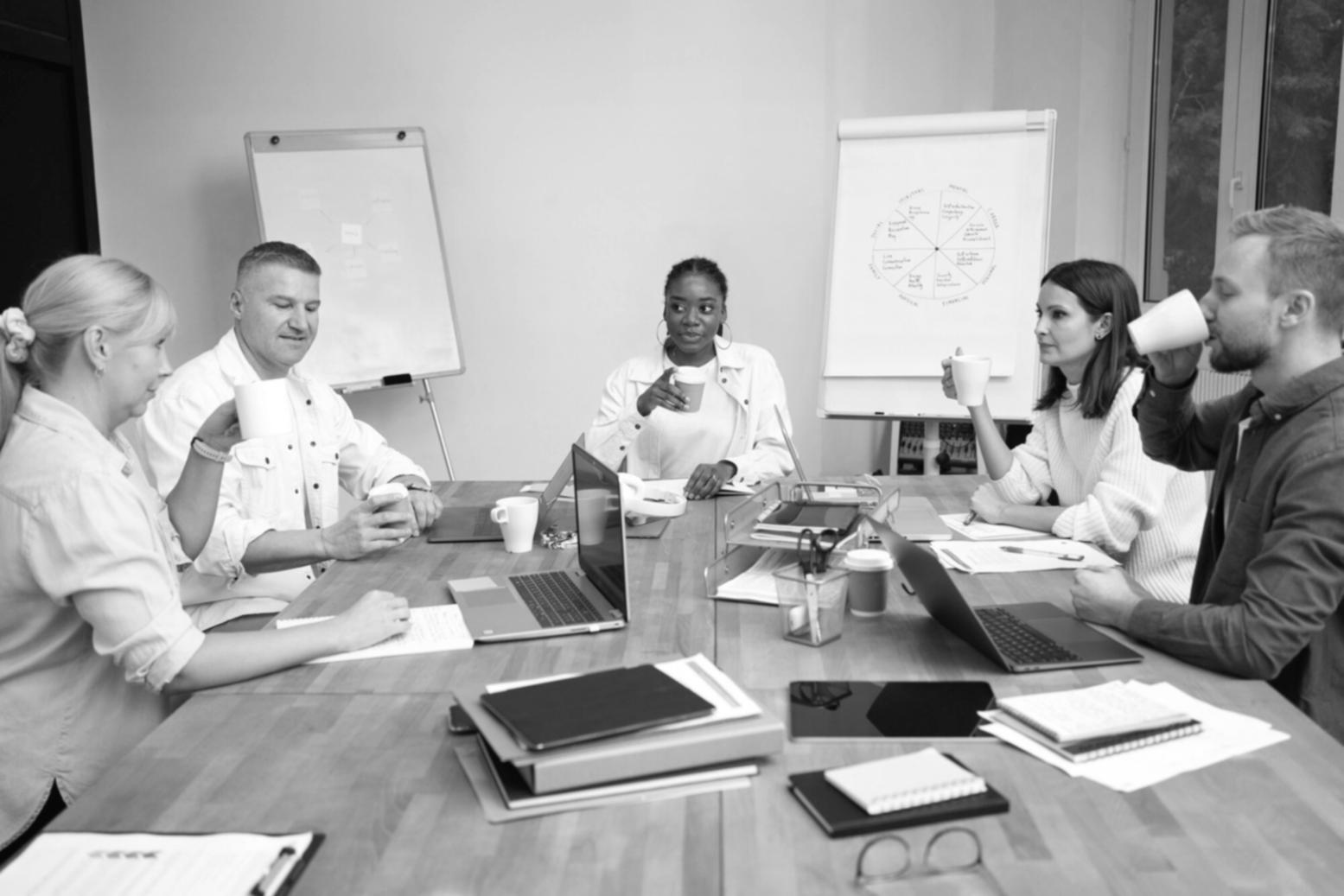 Students collaborating on savings strategies during workshop session